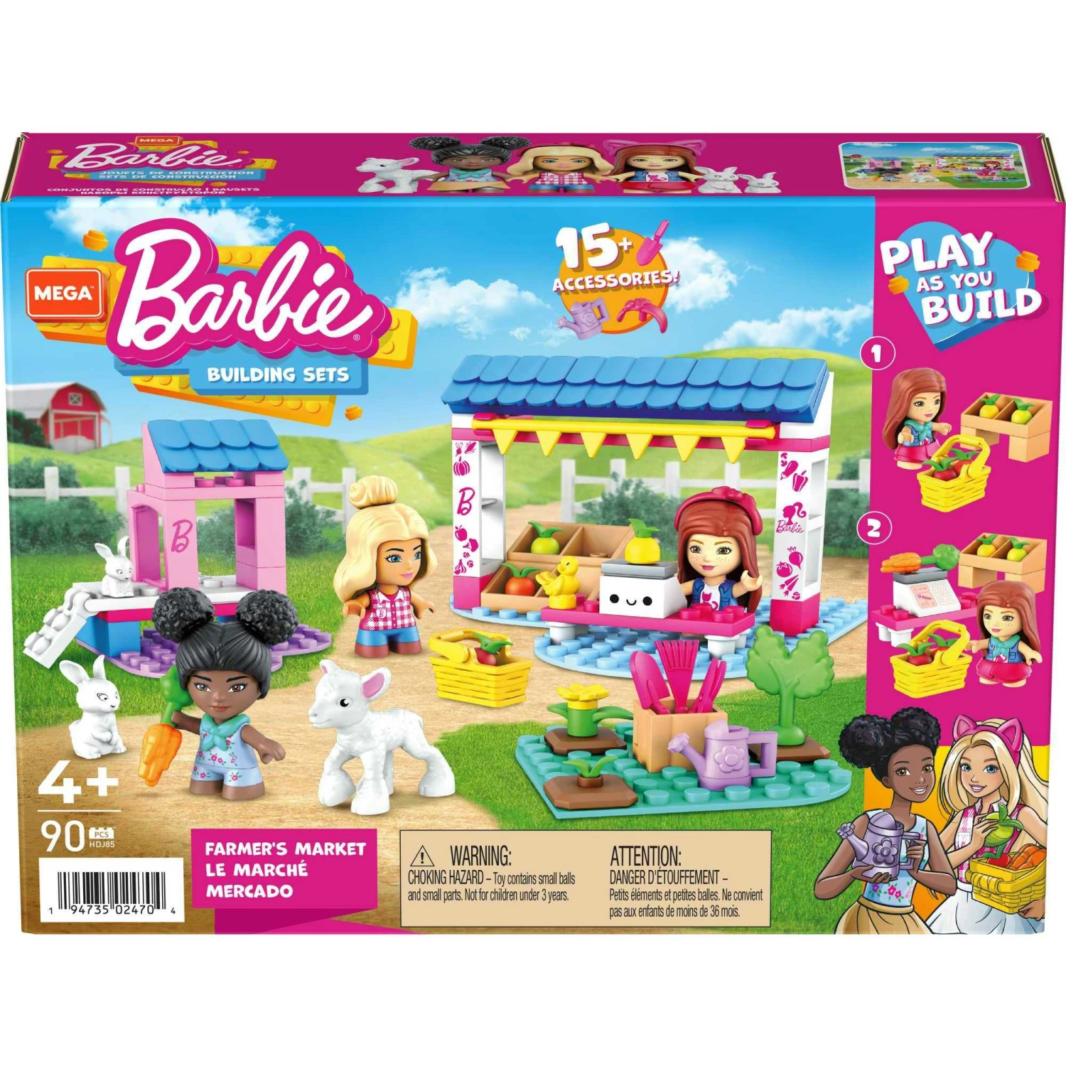 MEGA BARBIE BUILDING SETS FARMERS MARKET - Image 4