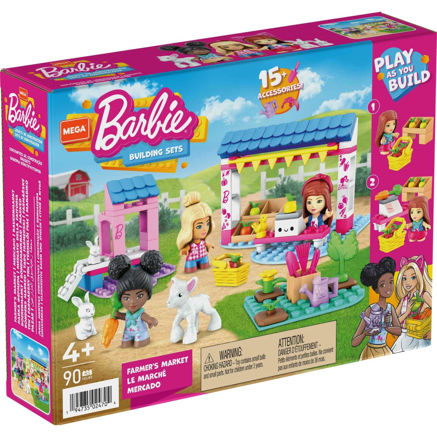 MEGA BARBIE BUILDING SETS FARMERS MARKET