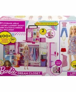 BARBIE DREAM CLOSET DOLL AND PLAYSET