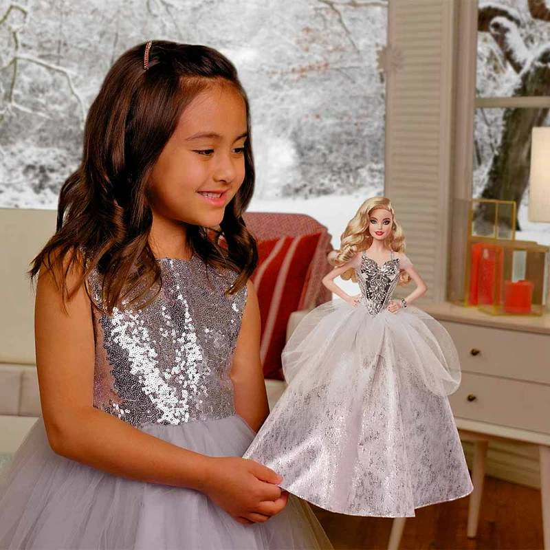 BARBIE 2021 HOLIDAY BARBIE DOLL - Image 3