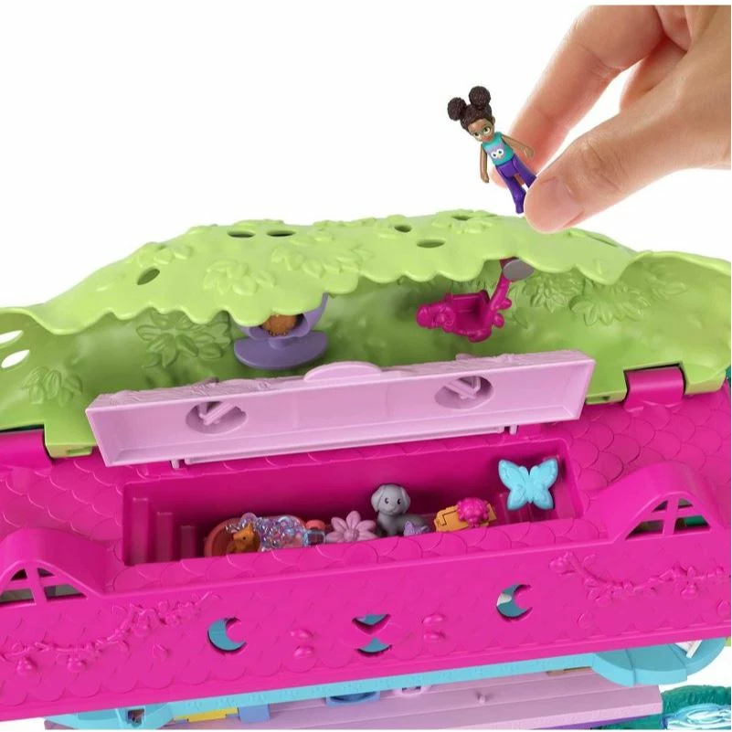POLLY POCKET POLLYVILLE PET ADVENTURE TREEHOUSE PLAYSET - Image 4