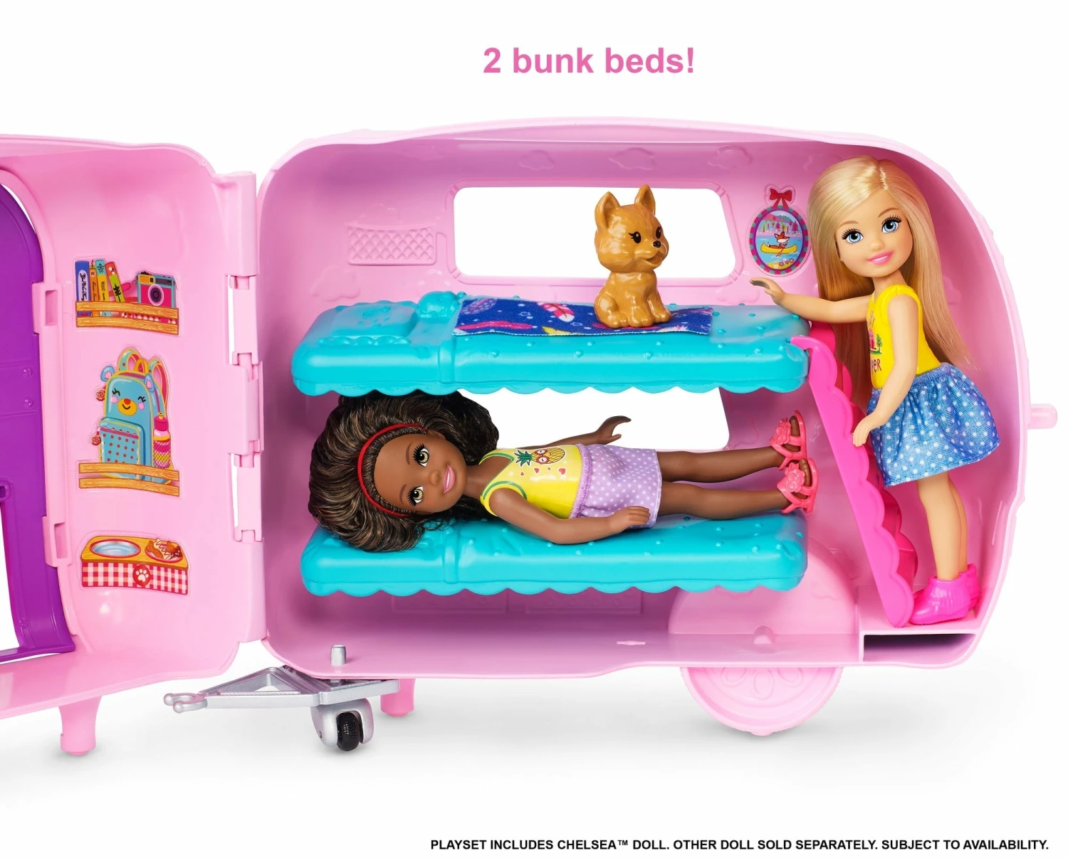 BARBIE CLUB CHELSEA CAMPER PLAYSET - Image 5