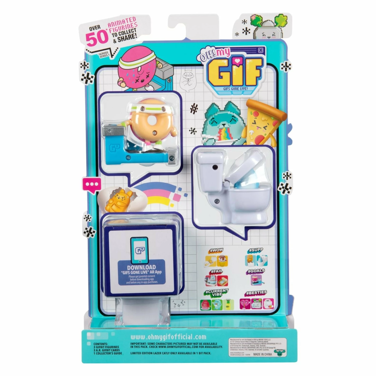 OH MY GIF 3 BIT PACK TOILET - Image 2