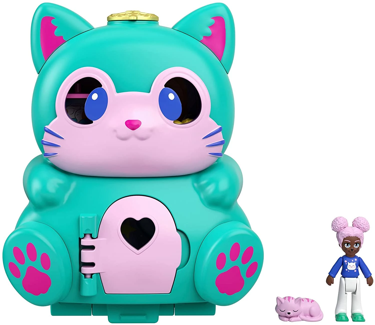 POLLY POCKET FLIP AND FIND CAT