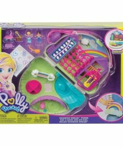 POLLY POCKET RAINBOW DREAM PURSE COMPACT PLAYSET
