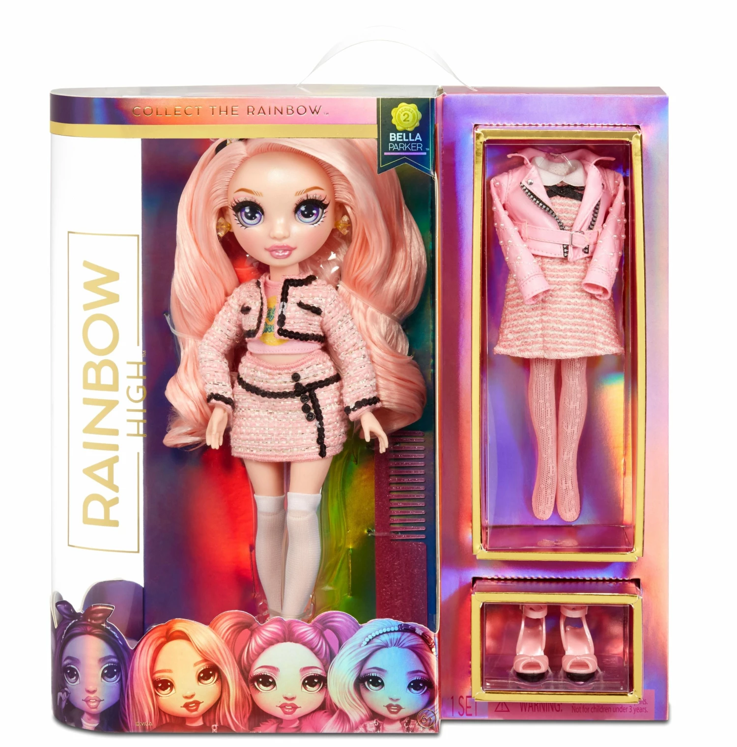 RAINBOW HIGH FASHION DOLL BELLA PARKER