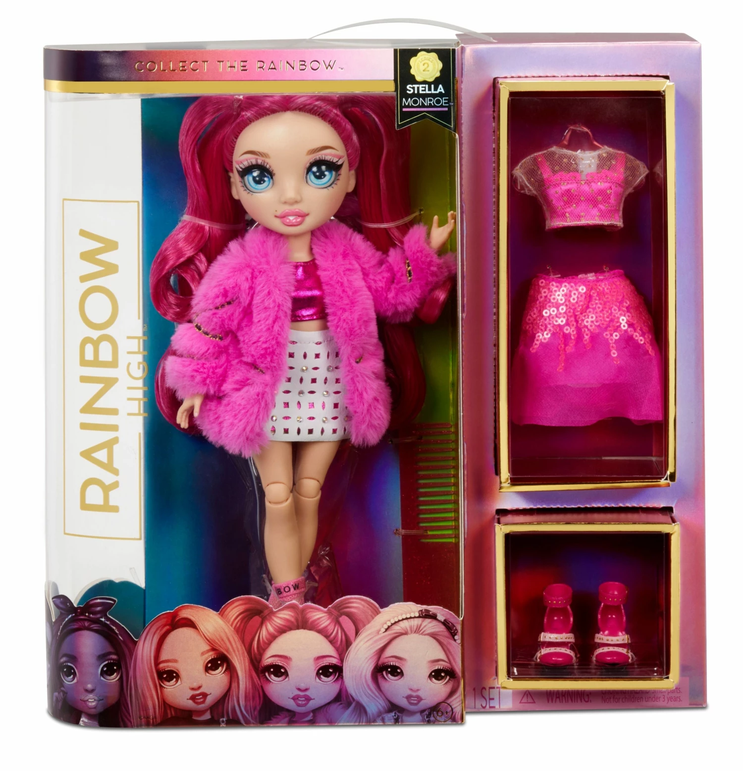 RAINBOW HIGH FASHION DOLL STELLA MONROE