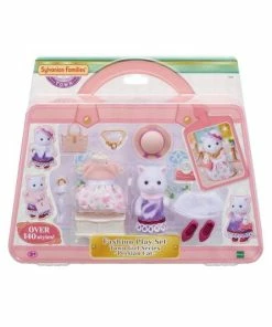 SYLVANIAN FAMILIES FASHION PLAY SET TOWN GIRL PERSIAN CAT
