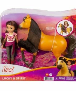 SPIRIT UNTAMED DOLL & HORSE LUCKY & SPIRIT