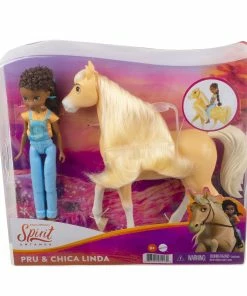 SPIRIT UNTAMED DOLL & HORSE PRU & CHICA LINDA
