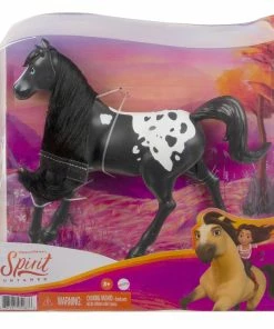 SPIRIT UNTAMED HORSE BLACK PINTO