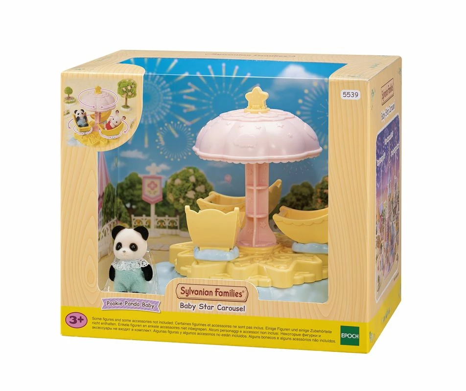SYLVANIAN FAMILIES BABY STAR CAROUSEL