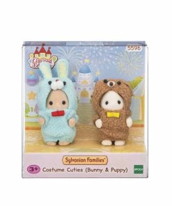 SYLVANIAN FAMILIES COSTUME CUTIES (BUNNY & PUPPY)