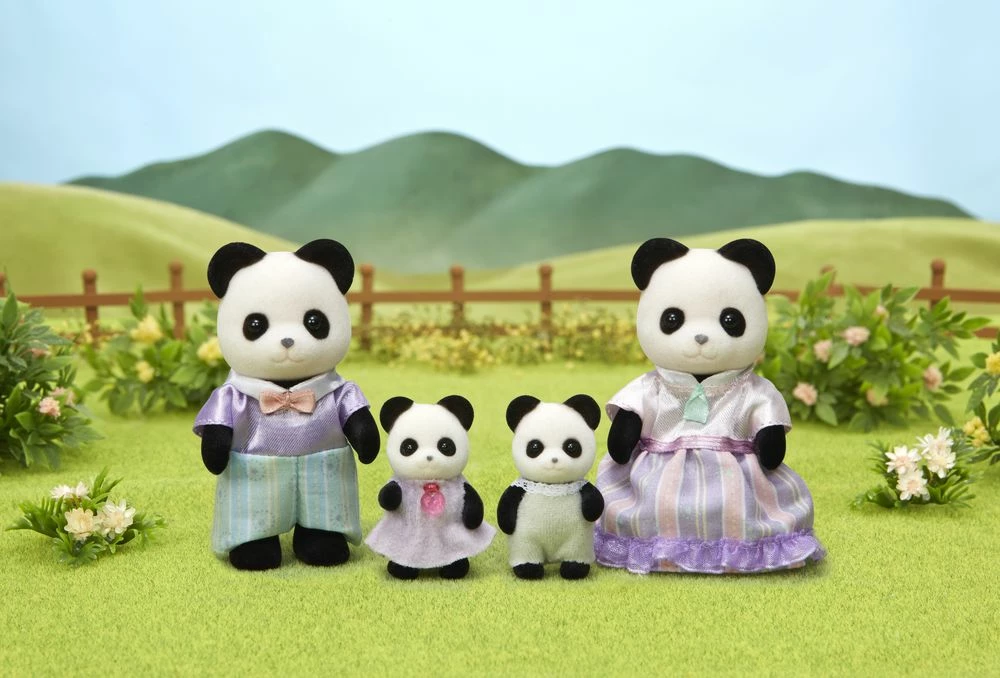 SYLVANIAN FAMILIES POOKIE PANDA FAMILY - Image 4