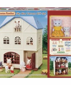 SYLVANIAN FAMILIES SKY BLUE TERRACE GIFT SET