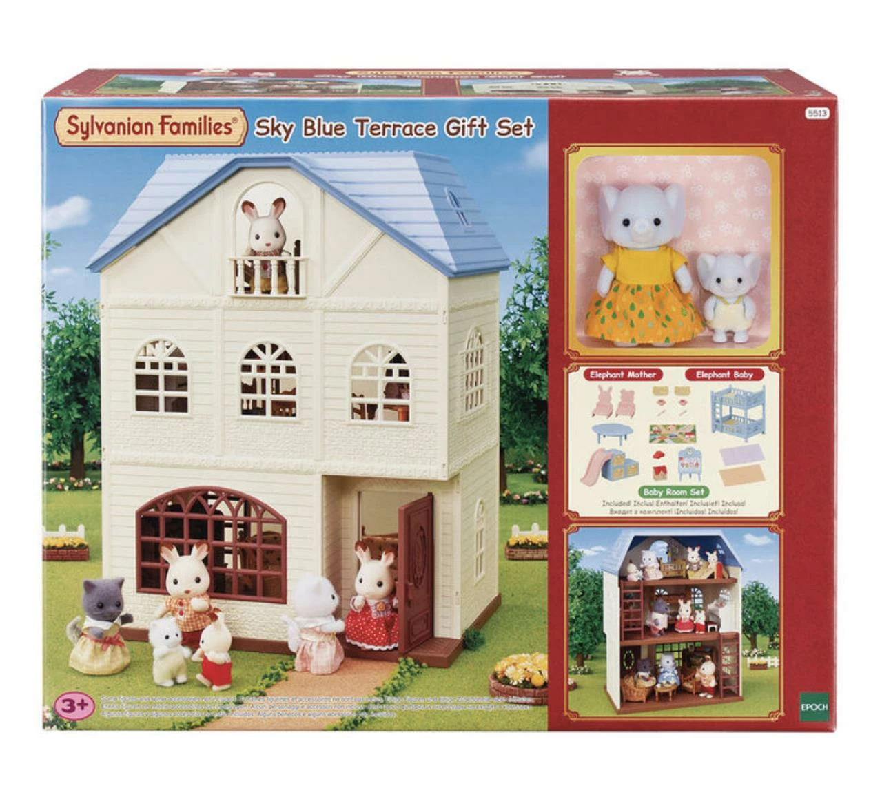 SYLVANIAN FAMILIES SKY BLUE TERRACE GIFT SET