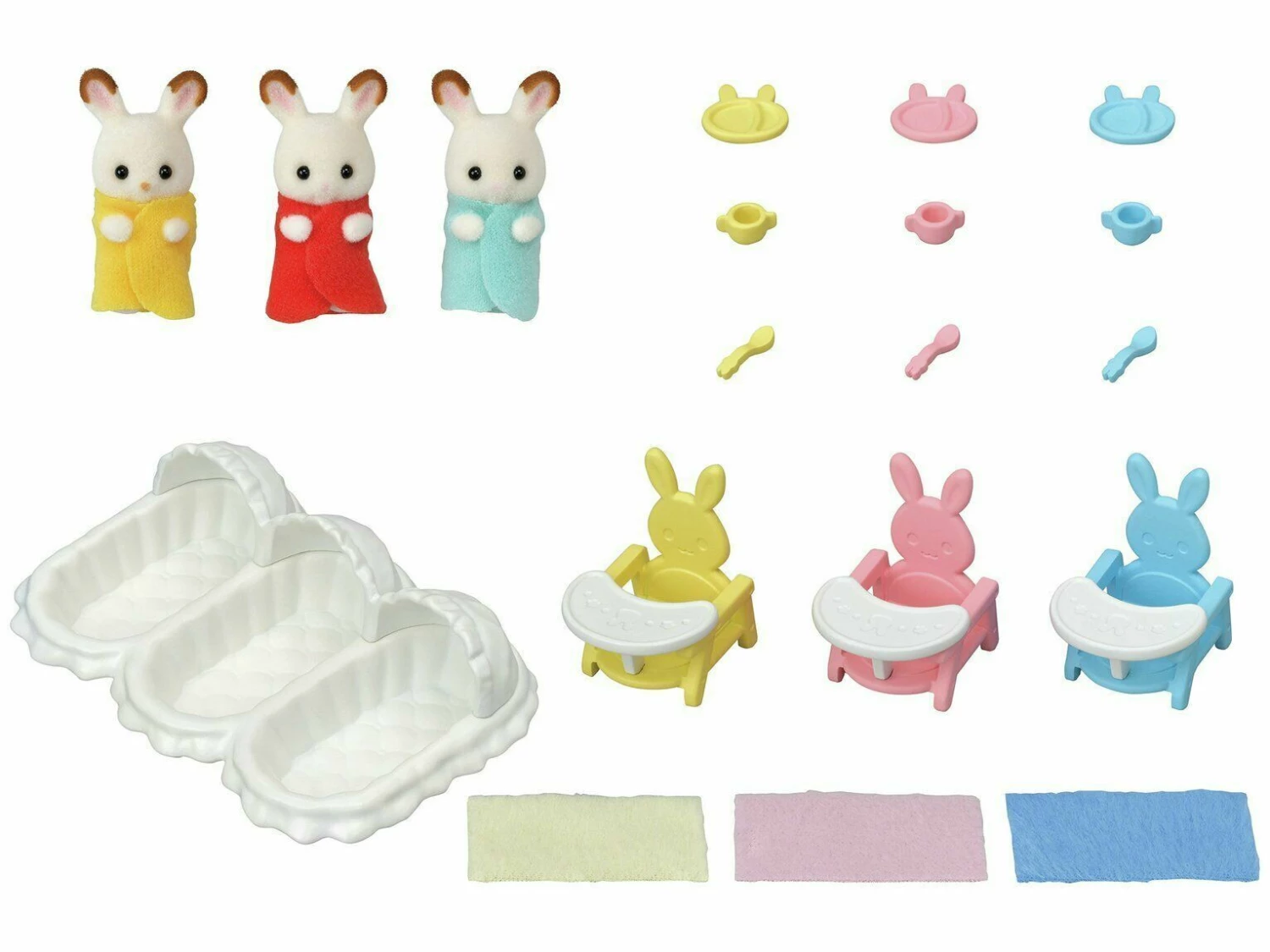 SYLVANIAN FAMILIES TRIPLETS CARE SET - Image 2