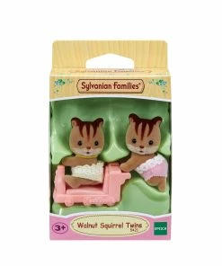 SYLVANIAN FAMILIES WALNUT SQUIRREL TWINS