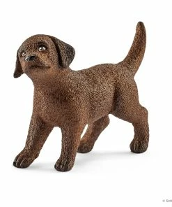 SCHLEICH LABRADOR RETRIEVER PUPPY (GREEN DOT)