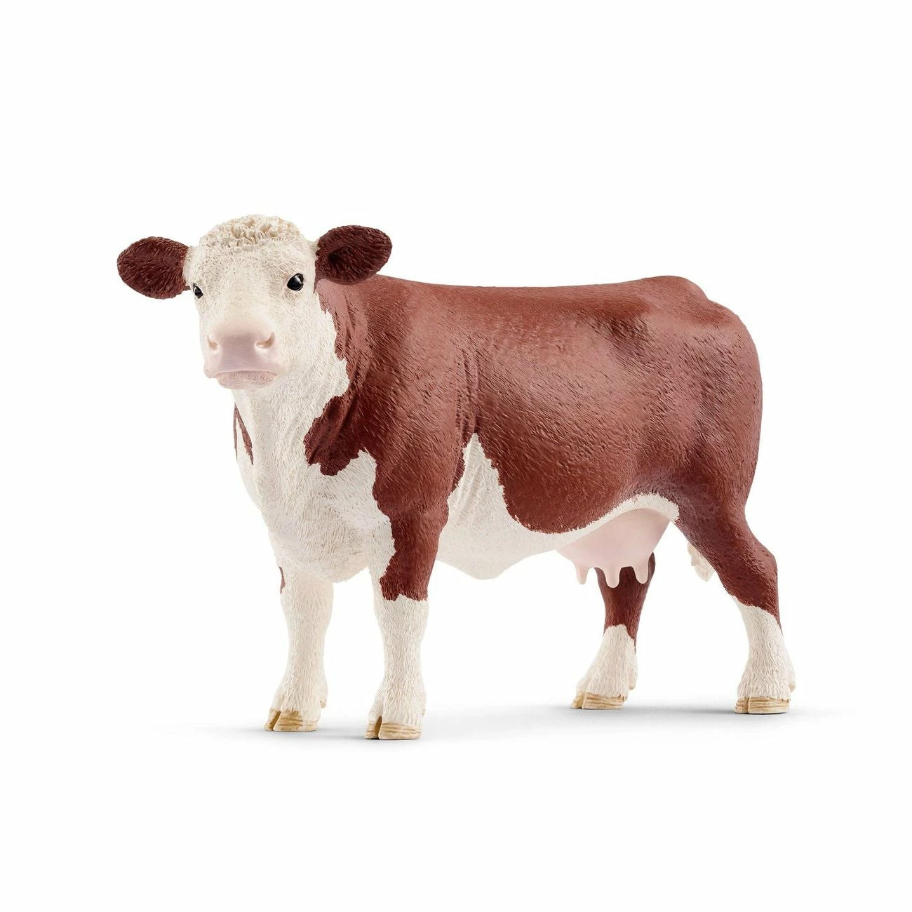 SCHLEICH HEREFORD COW (GREY DOT)