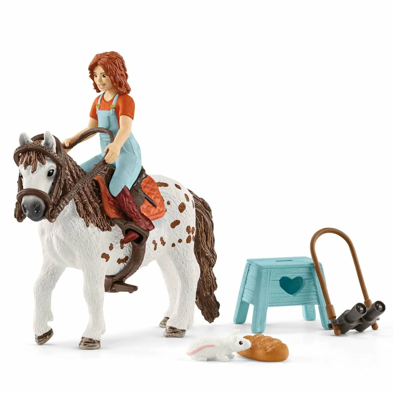 SCHLEICH HORSE CLUB MIA & SPOTTY