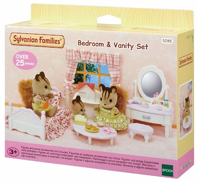 SYLVANIAN FAMILIES BEDROOM & VANITY SET