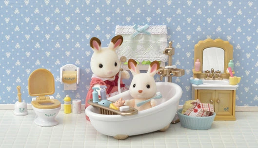 SYLVANIAN FAMILIES COUNTRY BATHROOM SET - Image 2