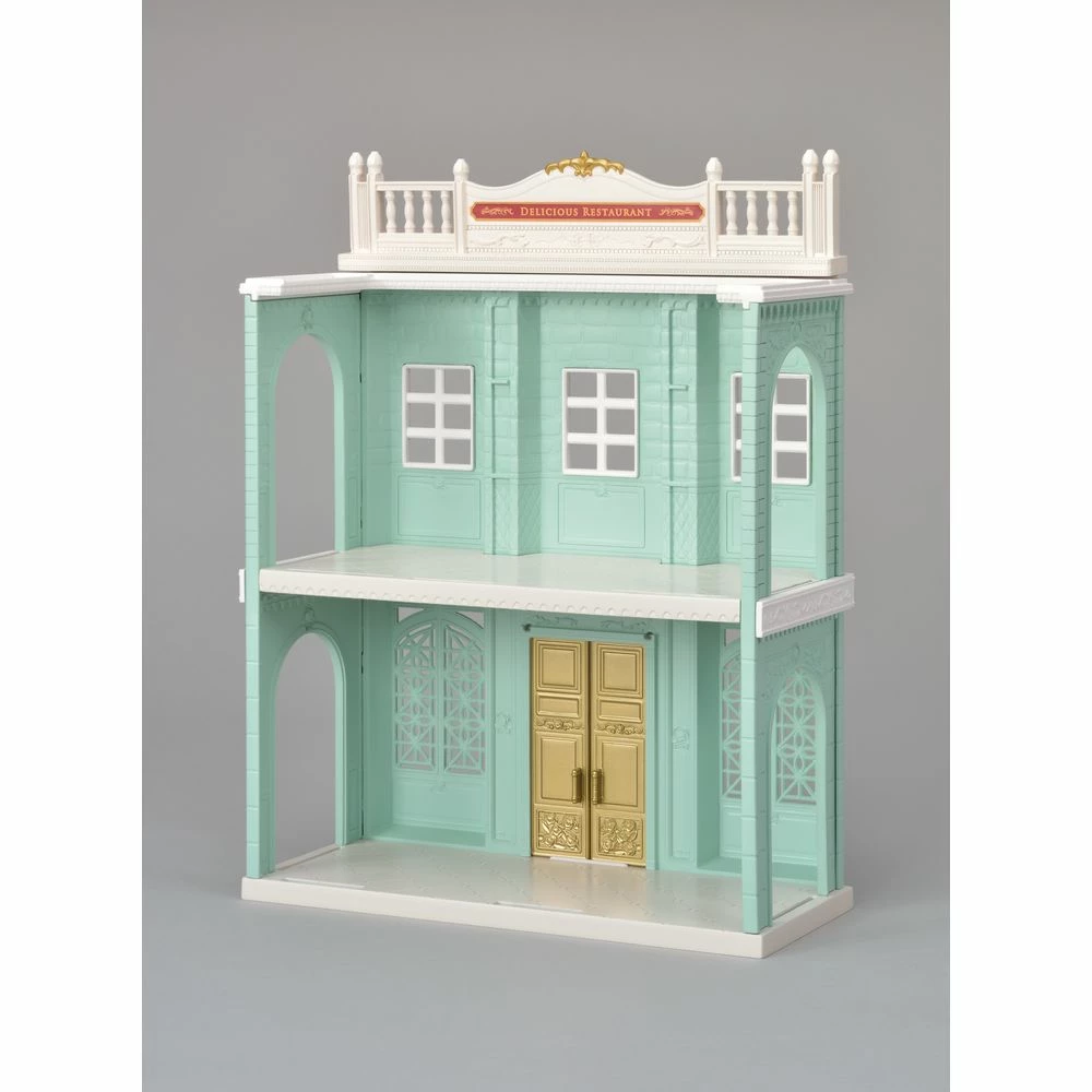 SYLVANIAN FAMILIES TOWN DELICIOUS RESTAURANT GREEN - Image 8