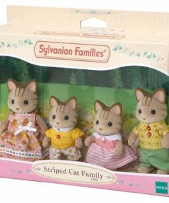 SYLVANIAN FAMILIES STRIPED CAT FAMILY