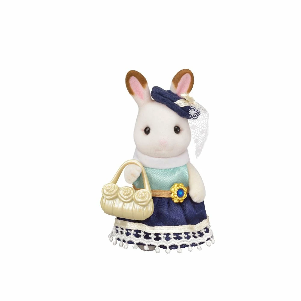 SYLVANIAN FAMILIES TOWN GIRL SERIES CHOCOLATE RABBIT - Image 2