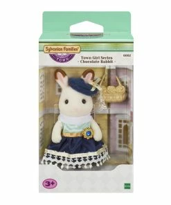 SYLVANIAN FAMILIES TOWN GIRL SERIES CHOCOLATE RABBIT