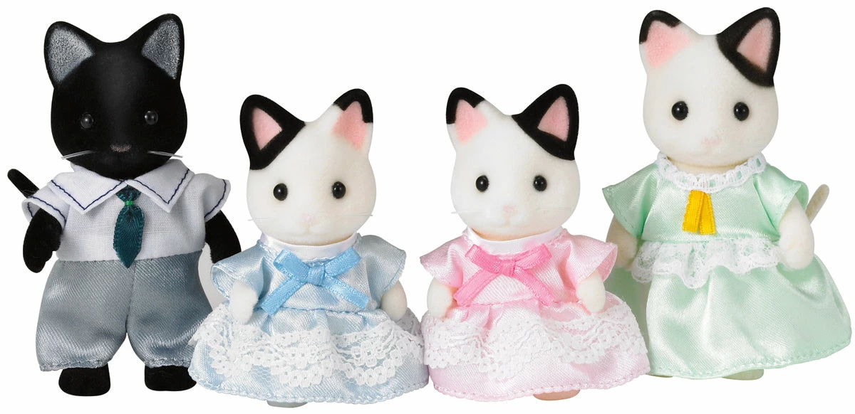 SYLVANIAN FAMILIES TUXEDO CAT FAMILY - Image 2