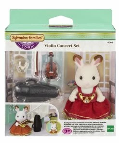 SYLVANIAN FAMILIES TOWN VIOLIN CONCERT SET