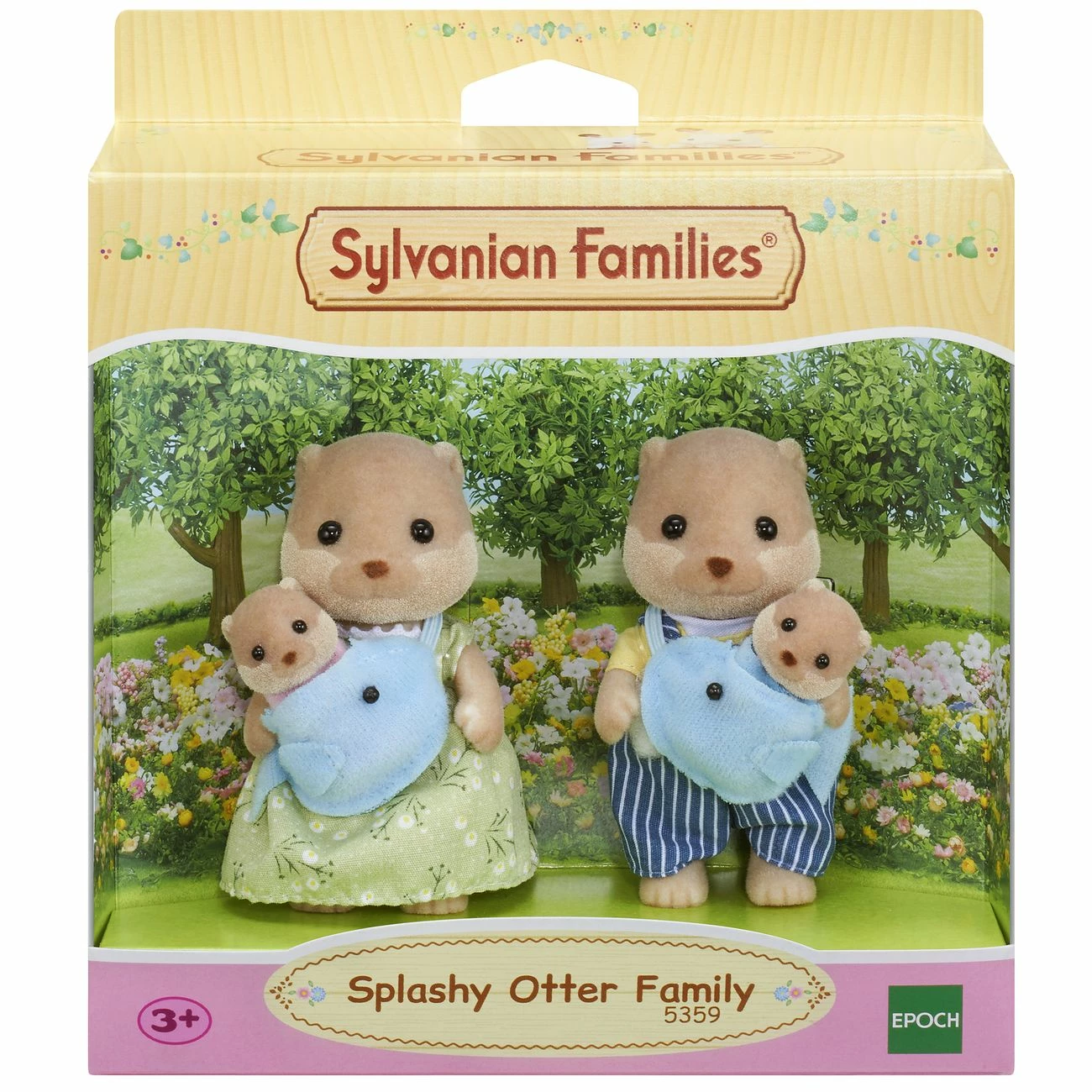 SYLVANIAN FAMILIES SPLASHY OTTER FAMILY