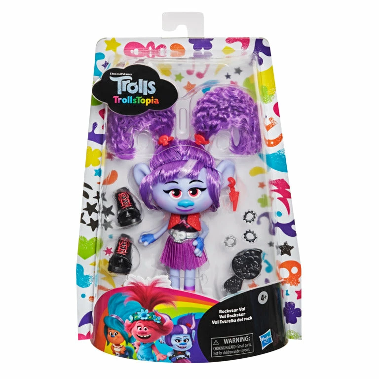 Dreamworks TROLLS TROLLSTOPIA DELUXE FASHION TROLLS ROCKSTAR VAL