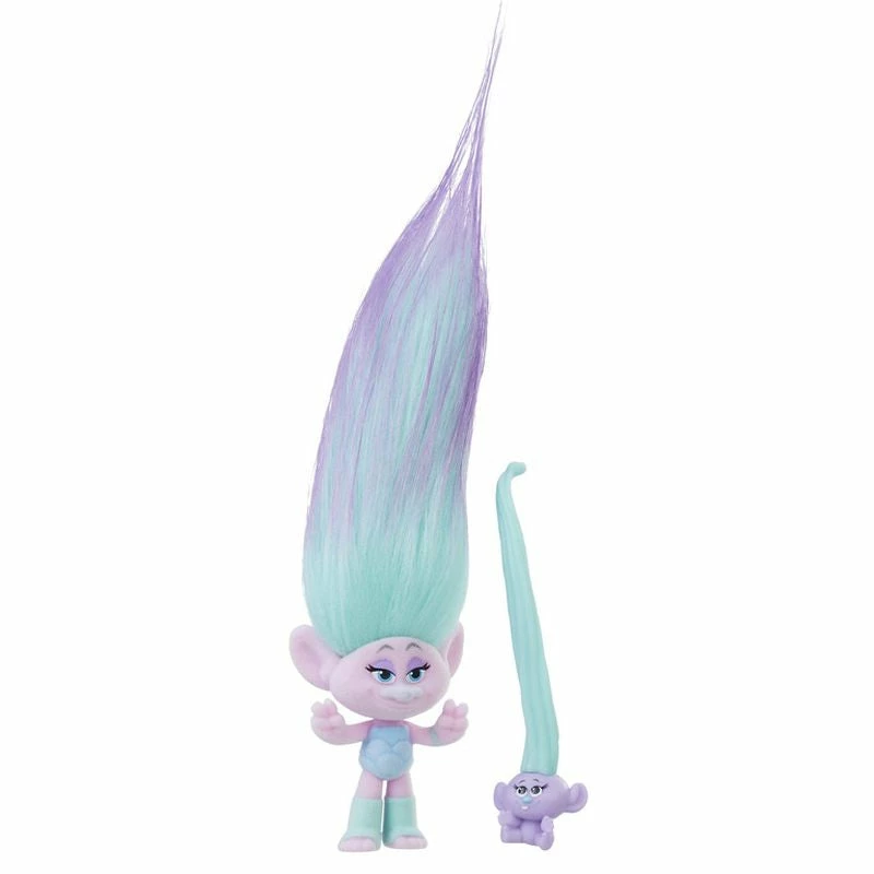 Dreamworks TROLLS HAIR RAISING SATIN AND BABY TROLL - Image 2