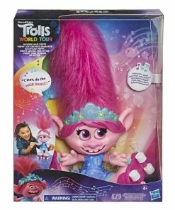 Dreamworks TROLLS WORLD TOUR DANCING HAIR POPPY