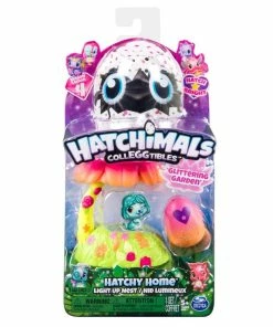 HATCHIMALS LIGHT UP NEST ASST GLITTERING GARDEN