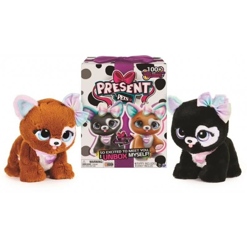 PRESENT PETS - RAINBOW GLITTER PUPS