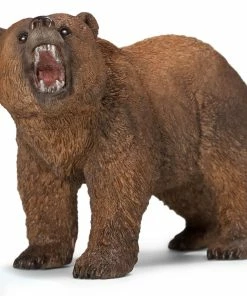 SCHLEICH GRIZZLY BEAR (GREY DOT)
